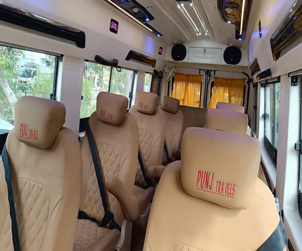 12seatermaharaja 12 seater luxury maharaja tempo traveller